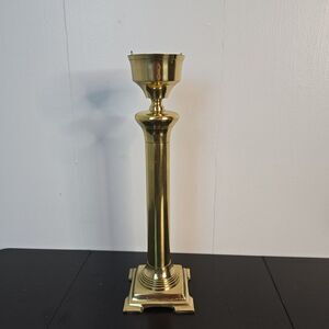 VINTAGE BRASS CANDLE STICK HOLDER‎ 12 1/2 "